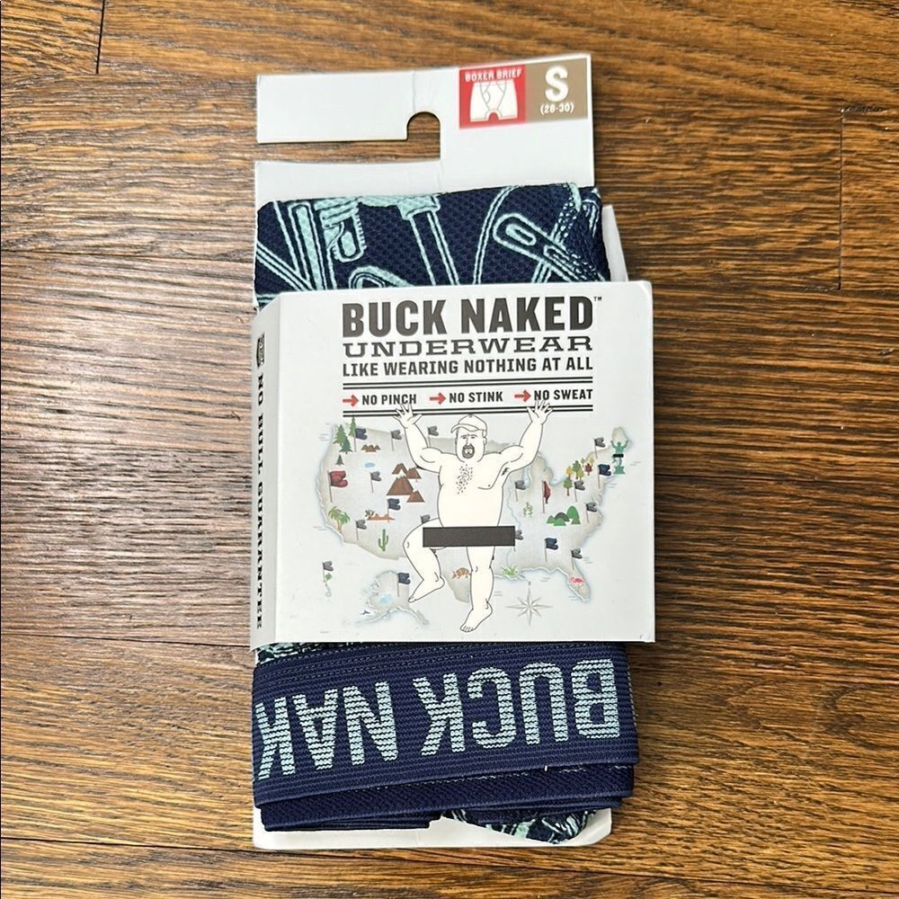 NWT Duluth Buck Naked Small Boxer Brief